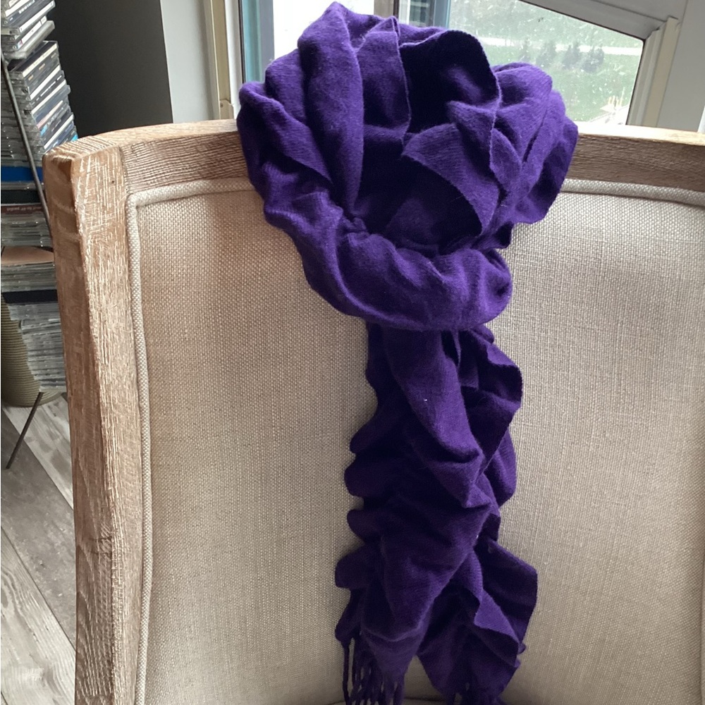 Simply Vera Purple, ruched scarf